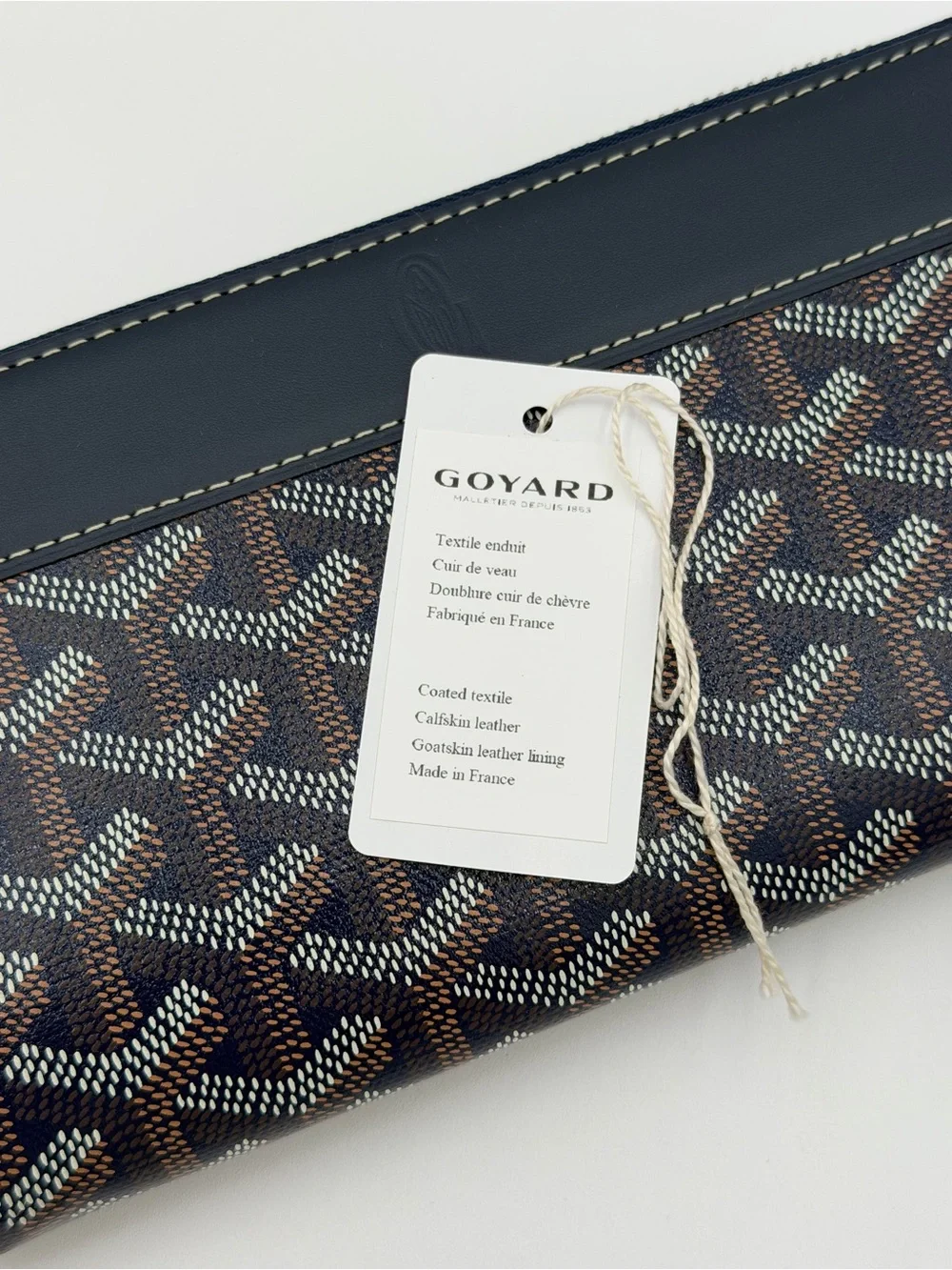 Goyard Matignon GM Zip Around Wallet - Like New